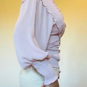 Anthropologie off the shoulders top